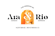 Billy Magie - Stylish Stencil Serif, a Serif Font by Sarid Ezra (Thumbnail 6 of 9)