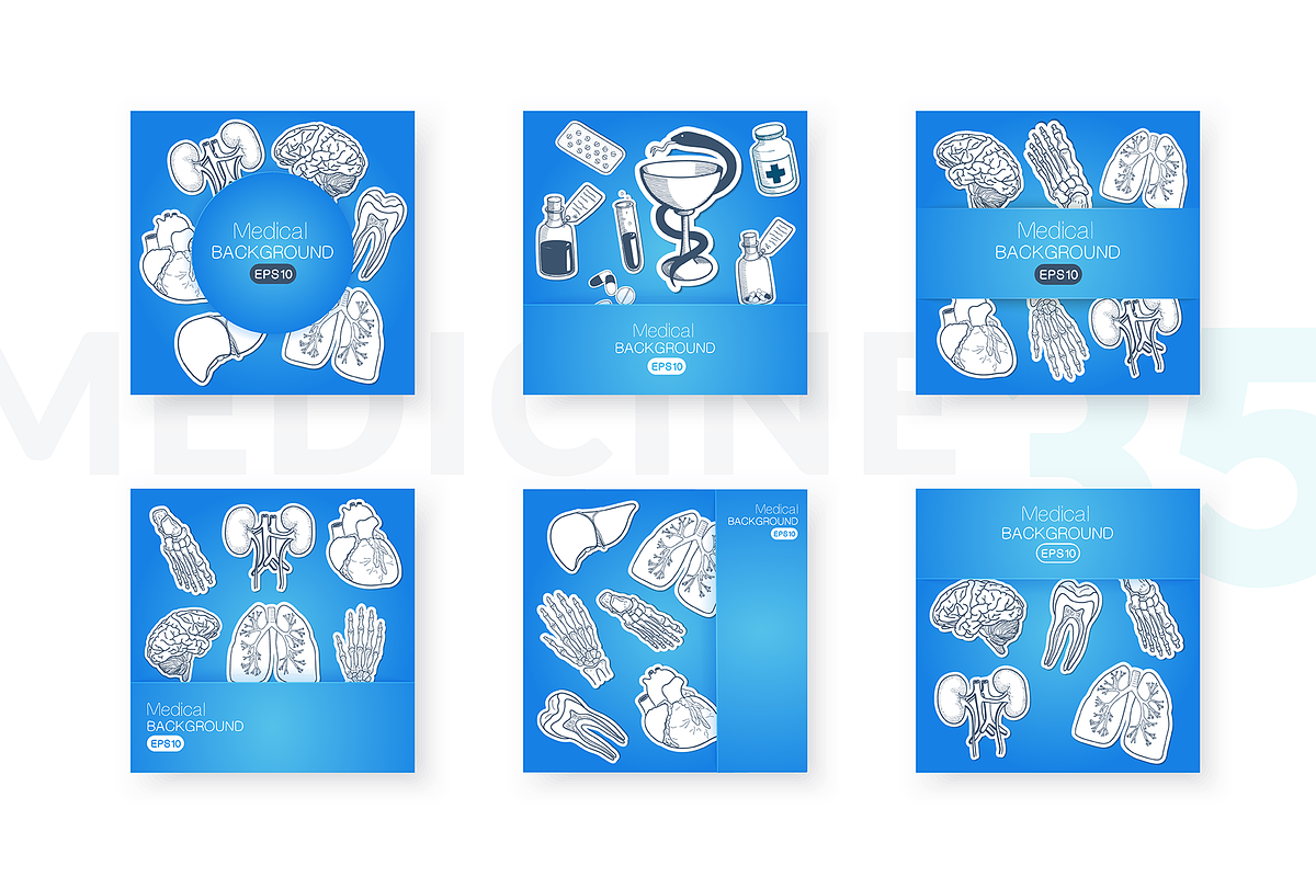 Medicine Design Elements, a Background Graphic by Chuhastock (Photo 14 of 23)
