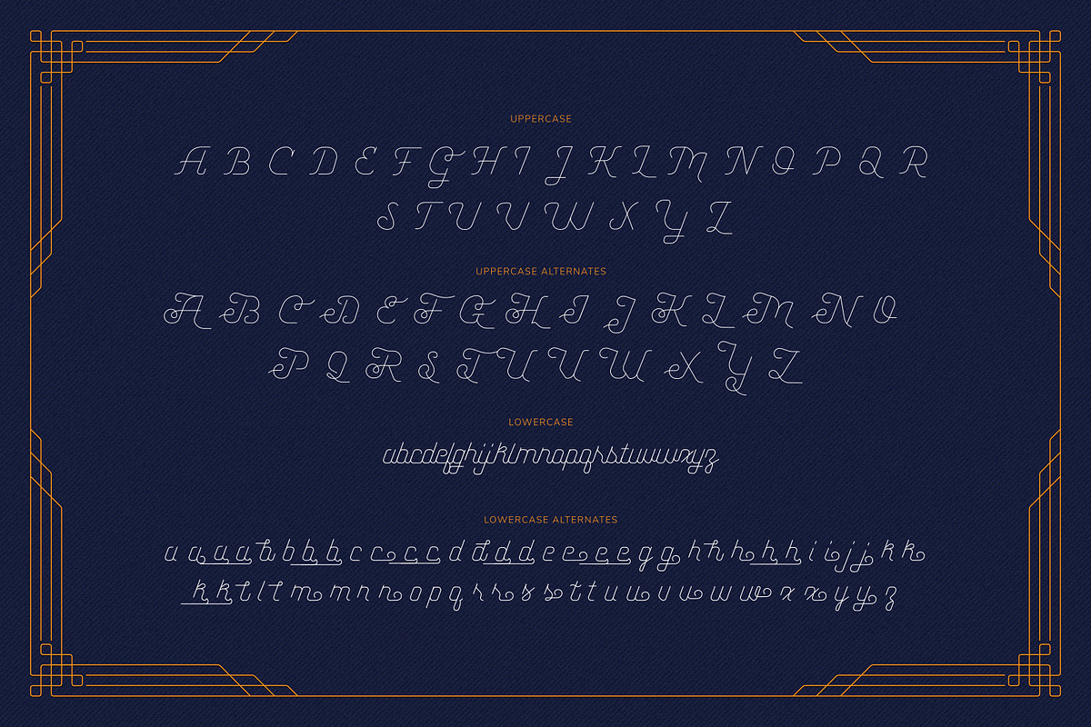 Fitline Script + Badge + Frame preview 5