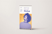 Rollup Banner Mockup Set, a Print Template by mockupatelier (Thumbnail 5 of 12)