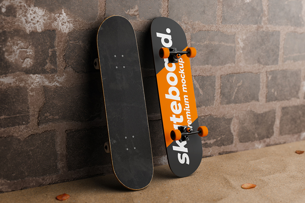Skateboard Mockups, a Household Mockup by Alhaytar (Photo 2 of 4)