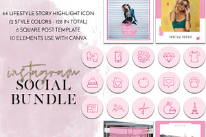 64 Instagram Story Highlights Icons