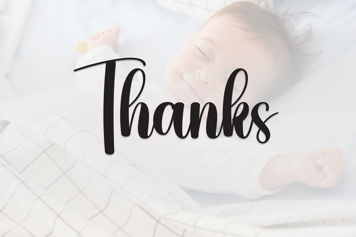 babycute | Script Font, a Handwritten Font by Scratchones (Photo 8 of 8)