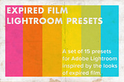 Expired Film Lightroom Presets, an Action Add-On by Will Milne Photography (Thumbnail 1 of 4)