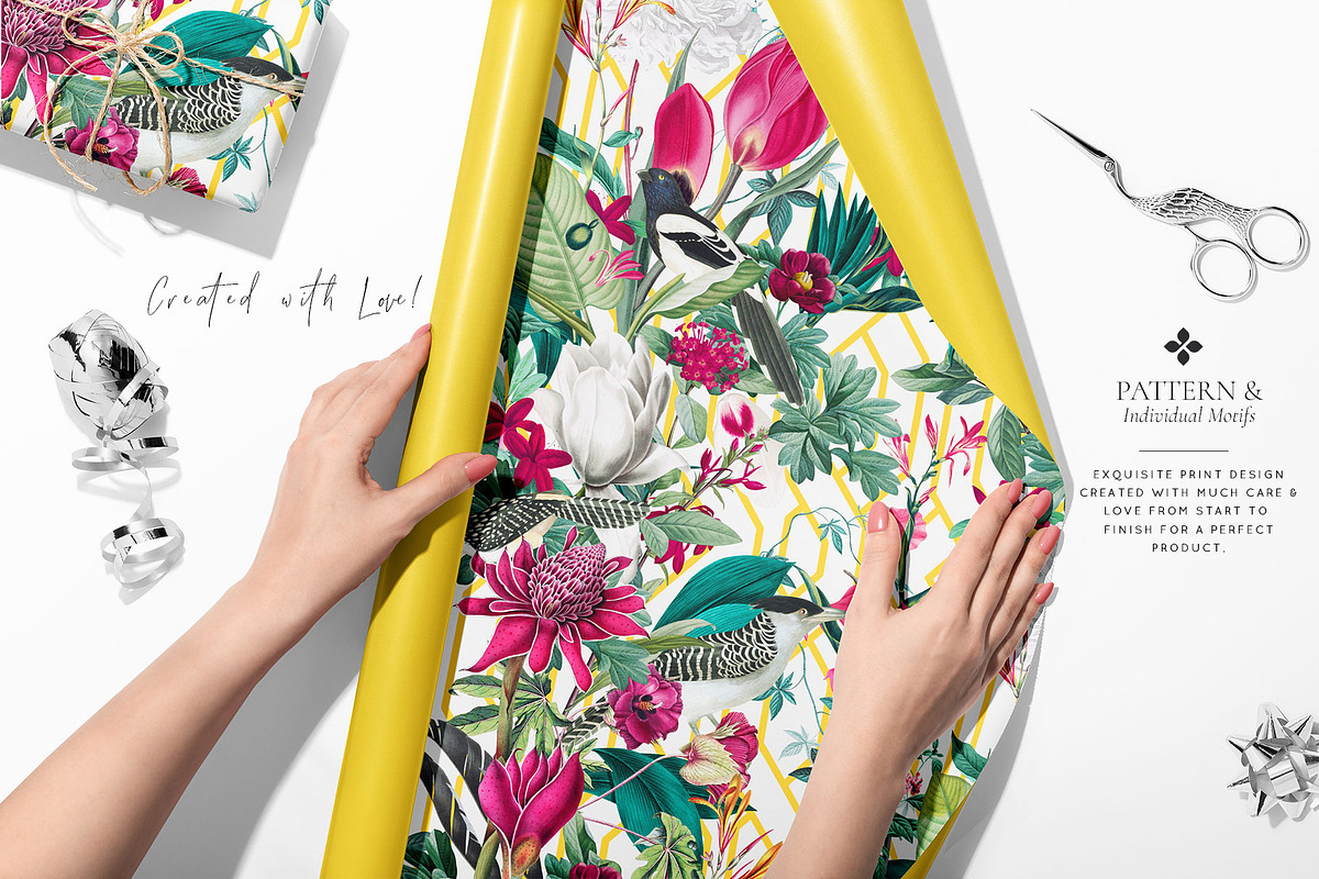 Tropical Glam, Luxury Tropical Print, a Pattern Graphic by TSTUDIO (Photo 7 of 12)