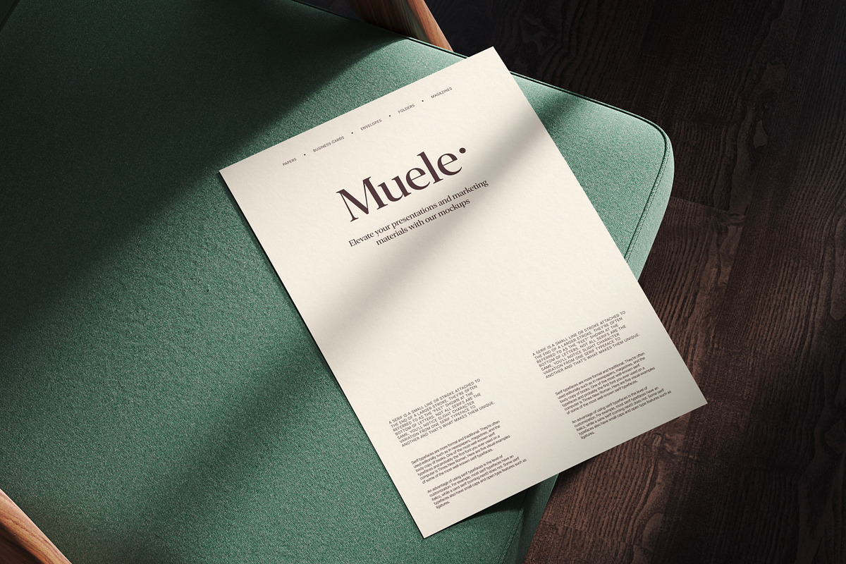 Muele, Branding Mockups, EU, a Books & Magazine Mockup by ls.graphics (Photo 4 of 10)