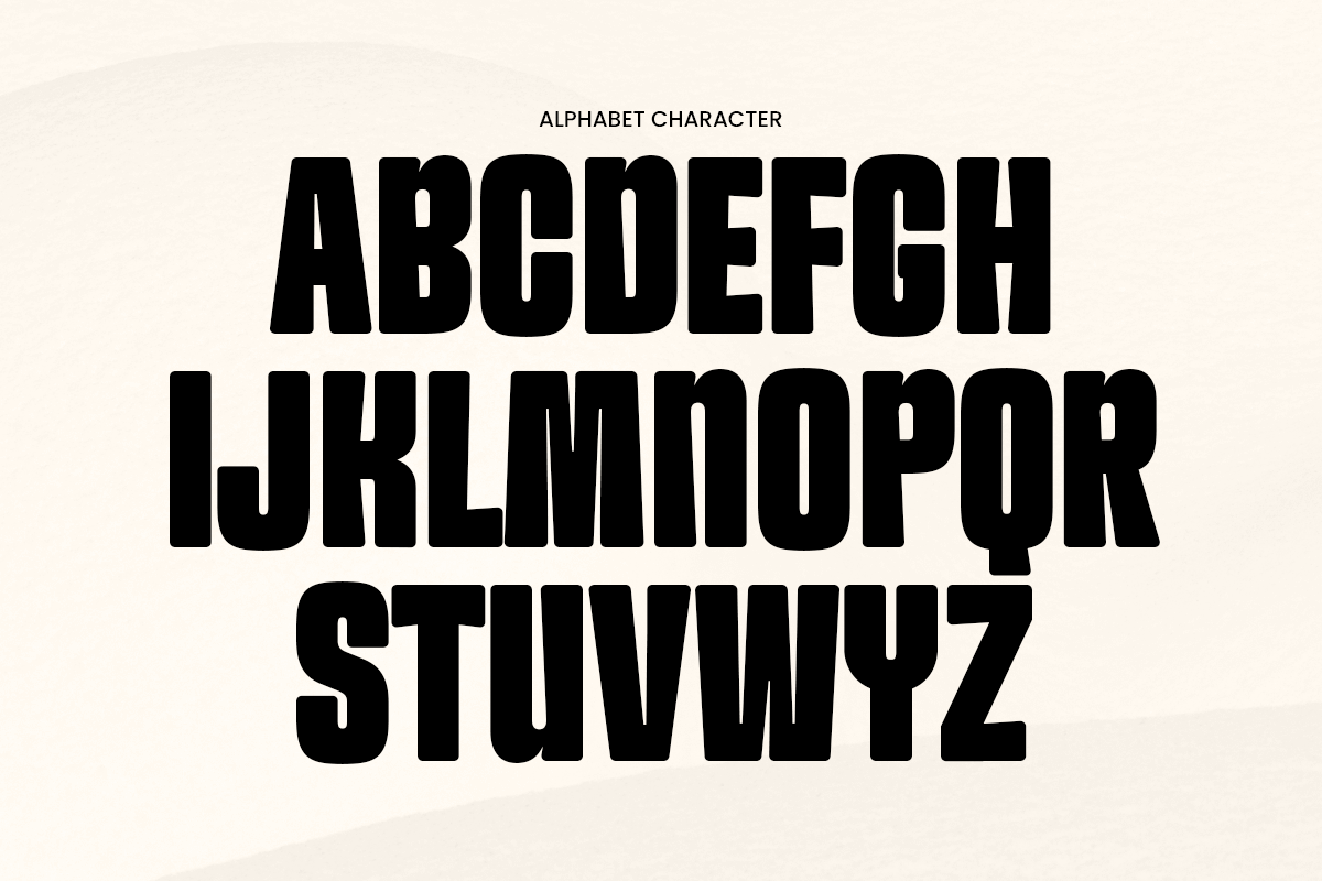 Andora - Unique Condensed Bold Font, a Sans Serif Font by TokoPress (Photo 11 of 12)