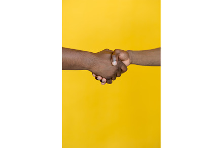 have deal male greeting successful, a Person Photo by Photo Drive Studio