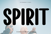 Spirit, a Script Font by FreshTypeINK (Thumbnail 1 of 7)