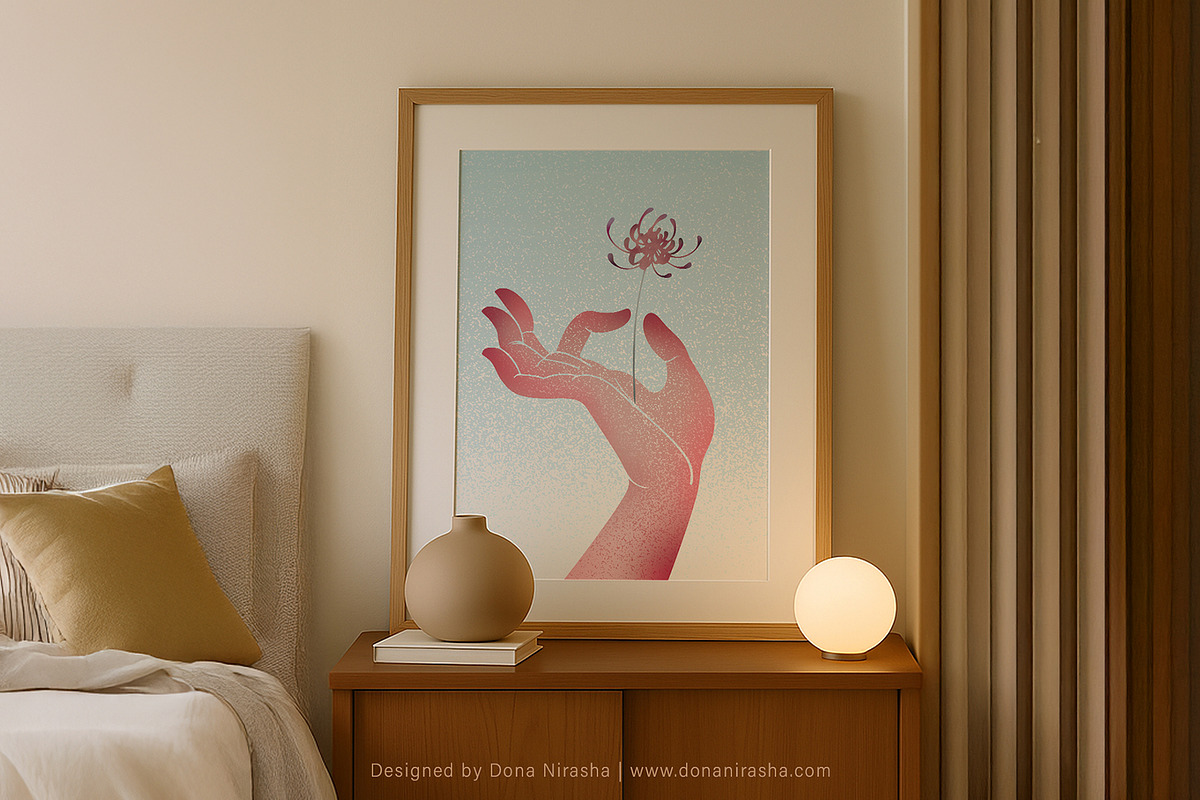 Whisper of Bloom - Illustration, a Decorative Illustration by BloomToLife By Dona (Photo 4 of 5)