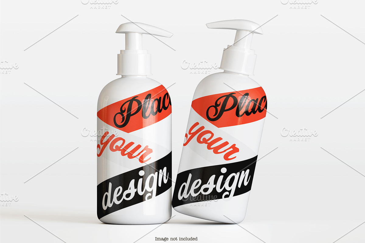 Cosmetic pump mockup bundles, a Cups & Container Mockup by Ambo Ampeng (Photo 22 of 32)