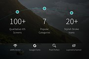 Routes iOS UI Kit, a Templates & Theme by Beans UI Goods (Thumbnail 3 of 7)