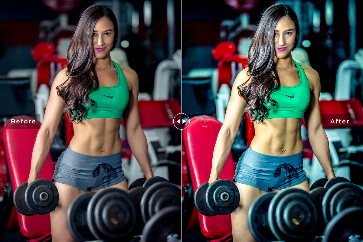 Fitness Model Lightroom Presets preview 4