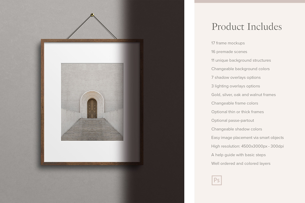 Frame Mockup Kit, a Household Mockup by Ruben Stom (Photo 3 of 22)