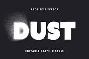 Dust Spray Particle Text Effect, a Templates & Theme by studiogstock (Thumbnail 1 of 2)