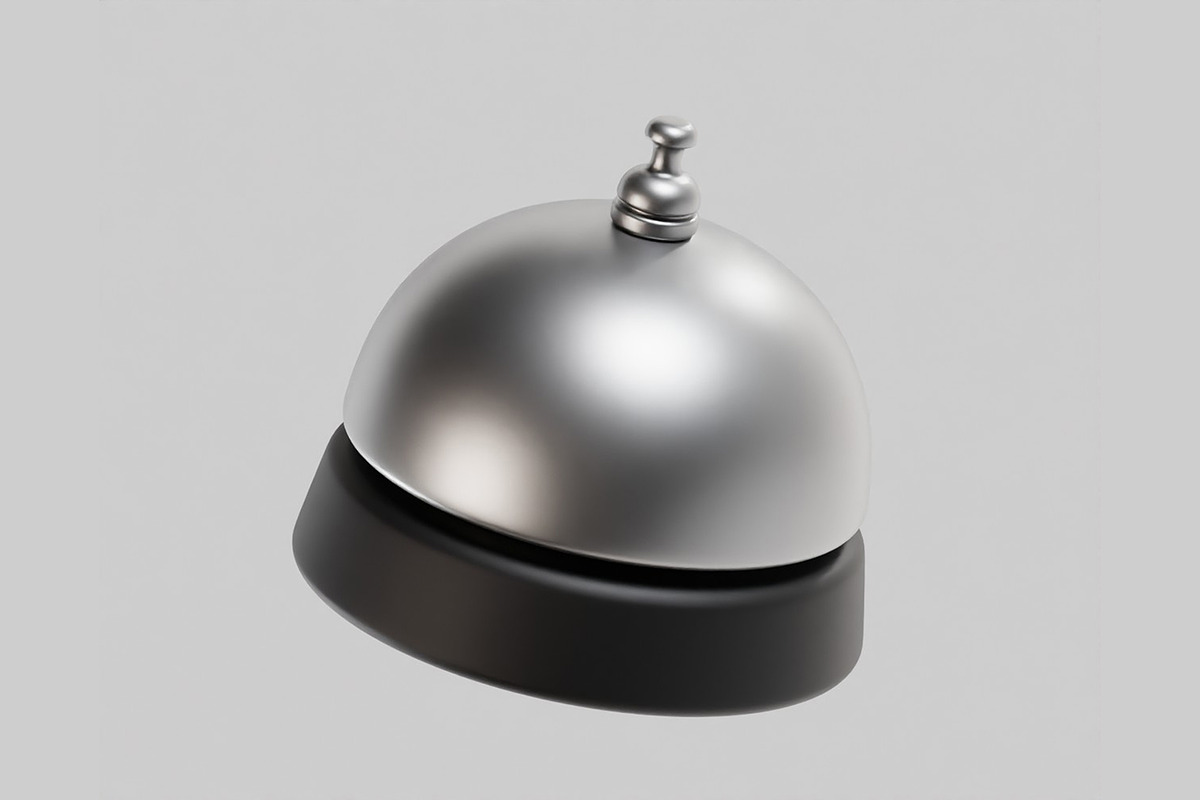 Service Bell, an Object 3D Model by fahad121 (Photo 3 of 7)