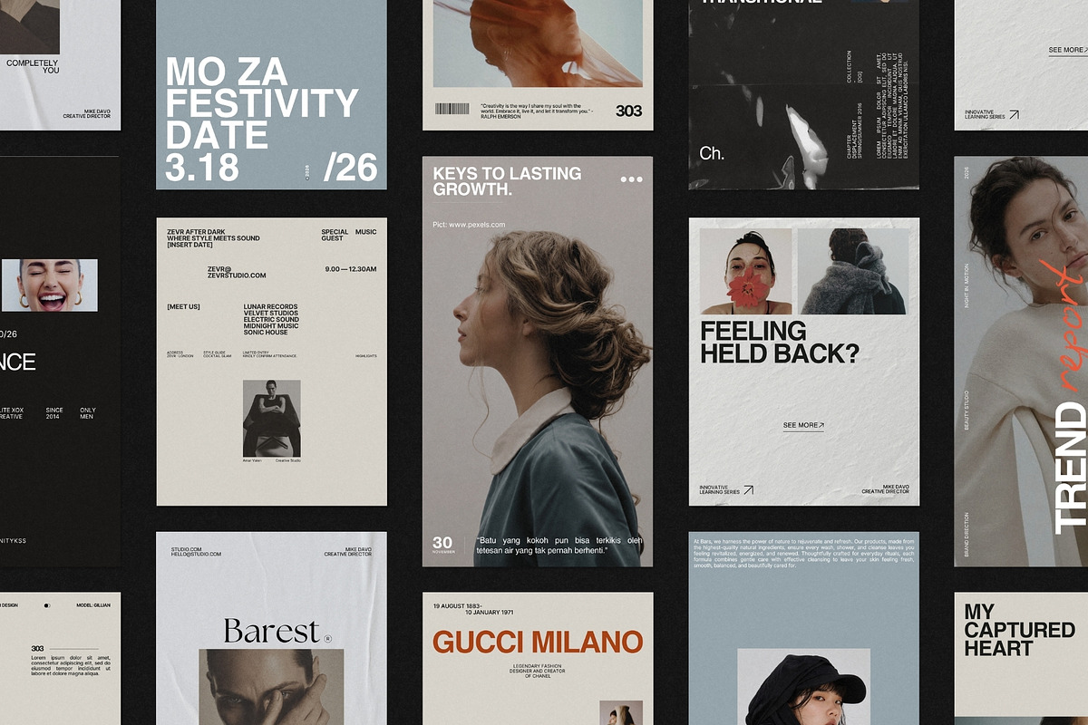 ZEVR | Instagram Post & Story (II), a Social Media Template by Crafted Pixel (Photo 5 of 10)