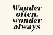 Aver Magera Luxury Font, a Serif Font by Randi Irvan | Rvandtype (Thumbnail 2 of 12)
