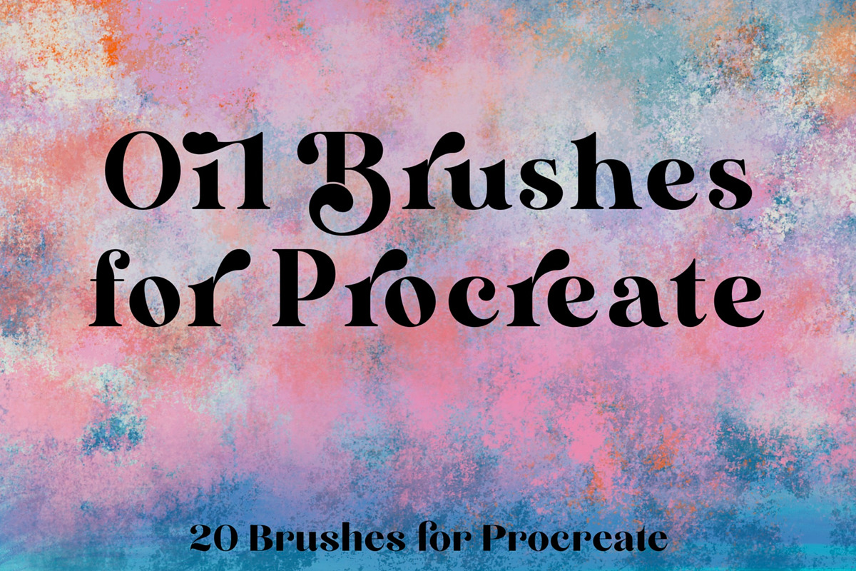 Oil Brush Collection for Procreate, a Brush Add-On by KJP Designs (Photo 1 of 6)