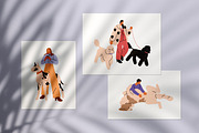 People, pet owners walking dogs set, an Animal Illustration by Good Studio (Thumbnail 5 of 5)