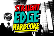 HARDLINERS - Extreme Games Font, a Font by HIRO.std (Thumbnail 15 of 15)