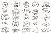 75 Hand-Sketched Logos, a Branding & Logo Template by Franzi draws (Thumbnail 3 of 5)