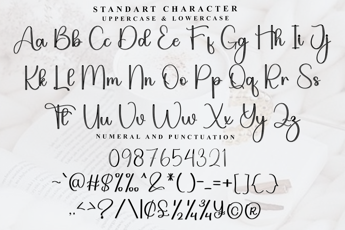 Booking, a Handwritten Font by FreshTypeINK (Photo 4 of 8)