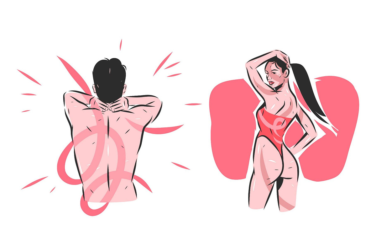 Line body graphics, a Person Illustration by Anastasy_helter (Photo 17 of 20)