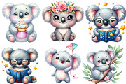 Cute Koala Sublimation Clipart, an Animal Illustration by Designworld (Thumbnail 4 of 6)