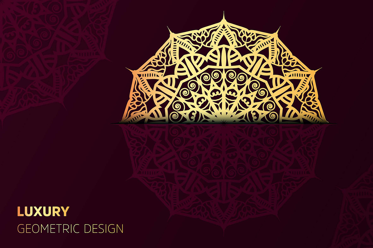 560+ Mandala Design Mega Collection, a Decorative Illustration by NJ Himel (Photo 228 of 289)