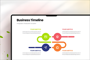 Business Timeline Infographic Templa, a Presentation Template by Coco Bloom (Thumbnail 4 of 4)