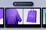 Brand Guidelines Template - Radesk, a Presentation Template by Asylab (Thumbnail 6 of 11)