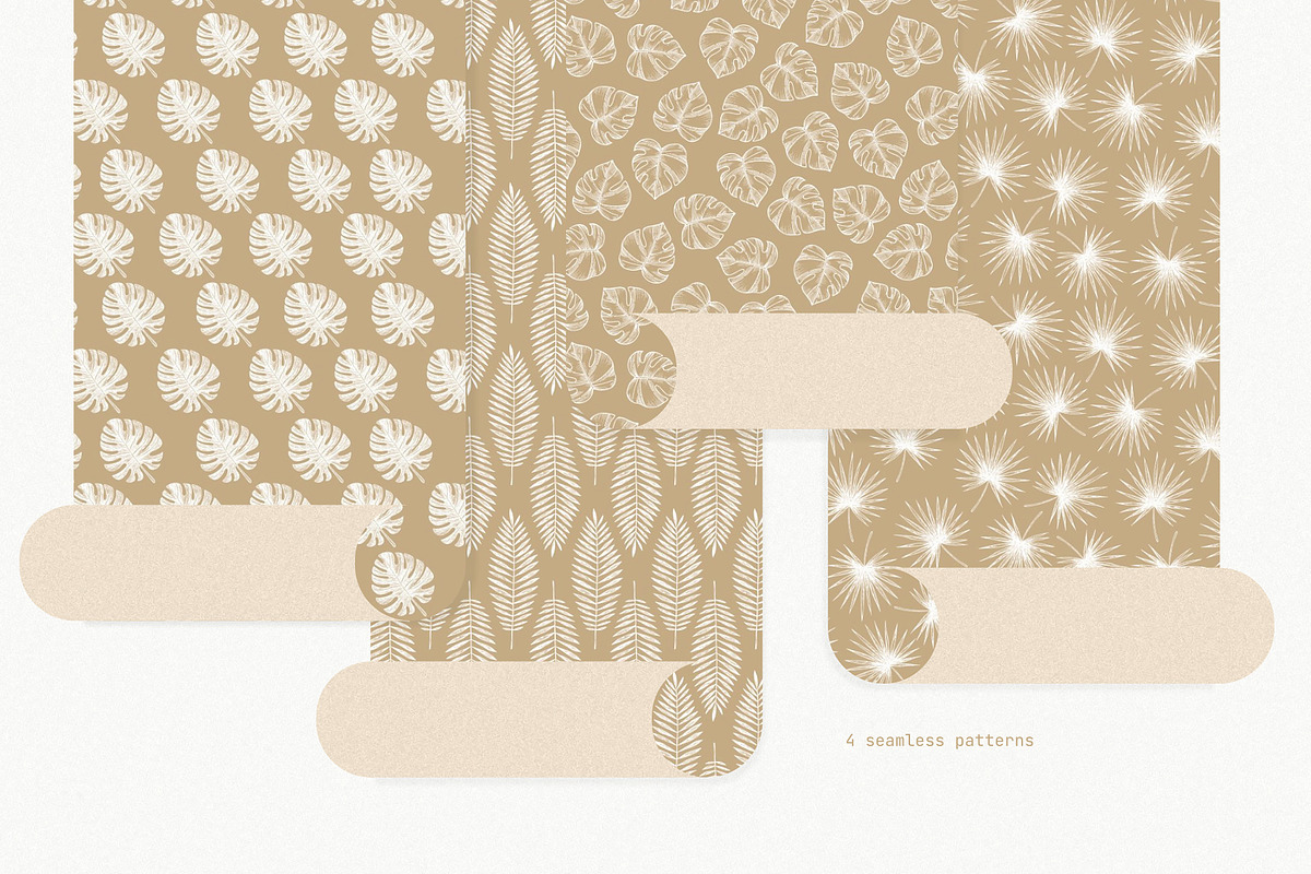 Tropical florals collection, an Illustration by adehoidar (Photo 10 of 10)