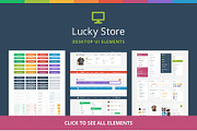Lucky Store UI Kit, an UI Kit Template by UI Chest (Thumbnail 2 of 5)