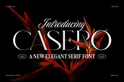 Casero Elegant Serif Font, a Serif Font by Graphicxell (Thumbnail 1 of 8)
