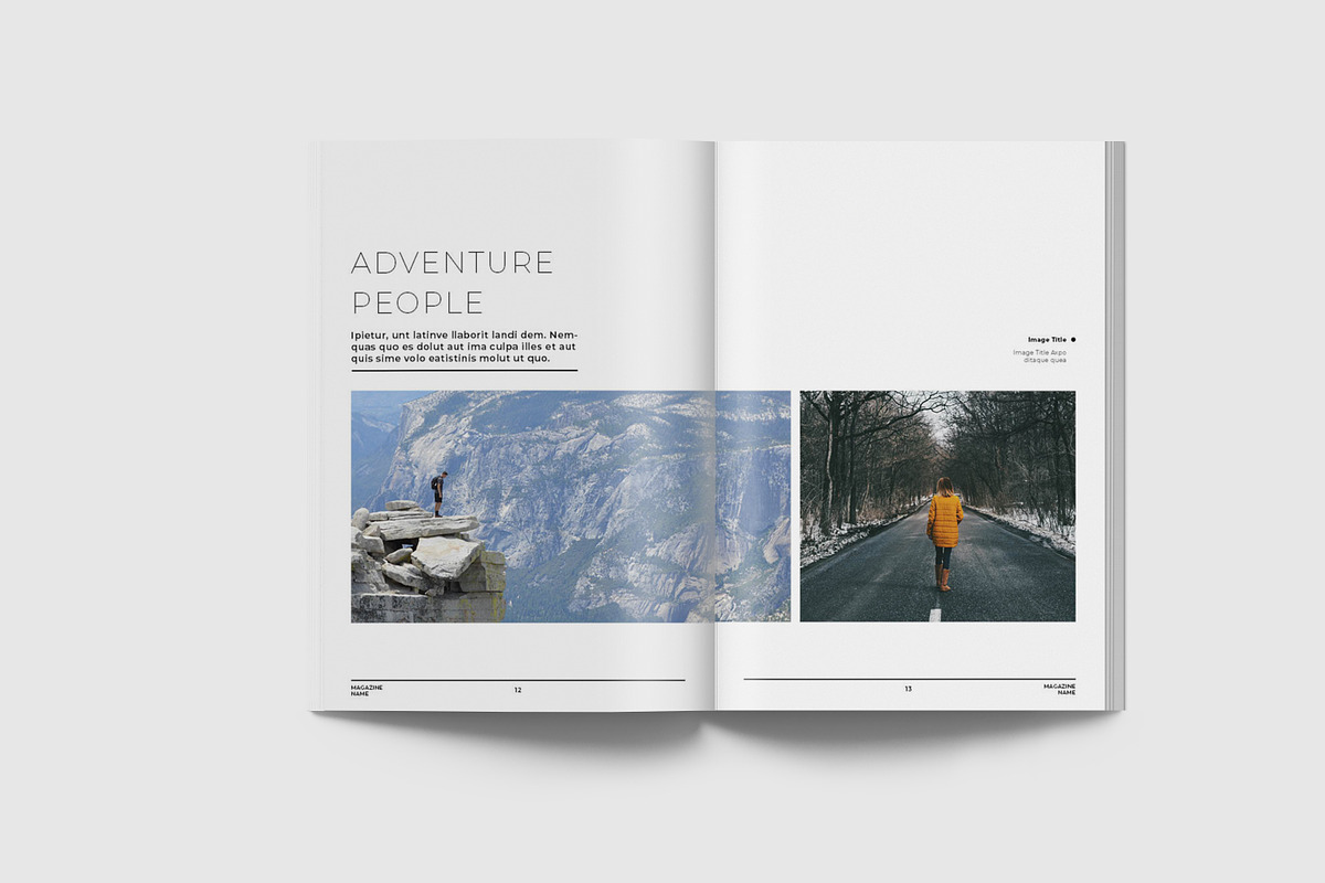 Simple & Clean Magazine VIII, a Magazine Template by Uloel Design (Photo 4 of 12)