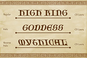 CS Laura – Gothic Uncial Font, a Sans Serif Font by Craft Supply Co. (Thumbnail 2 of 8)