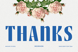 Morgen - Vintage Sans Serif Font