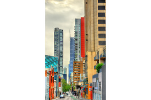 Skyscrapers of melbourne cbd in australia containing melbourne, australia, an Architecture Photo by Leonid Andronov