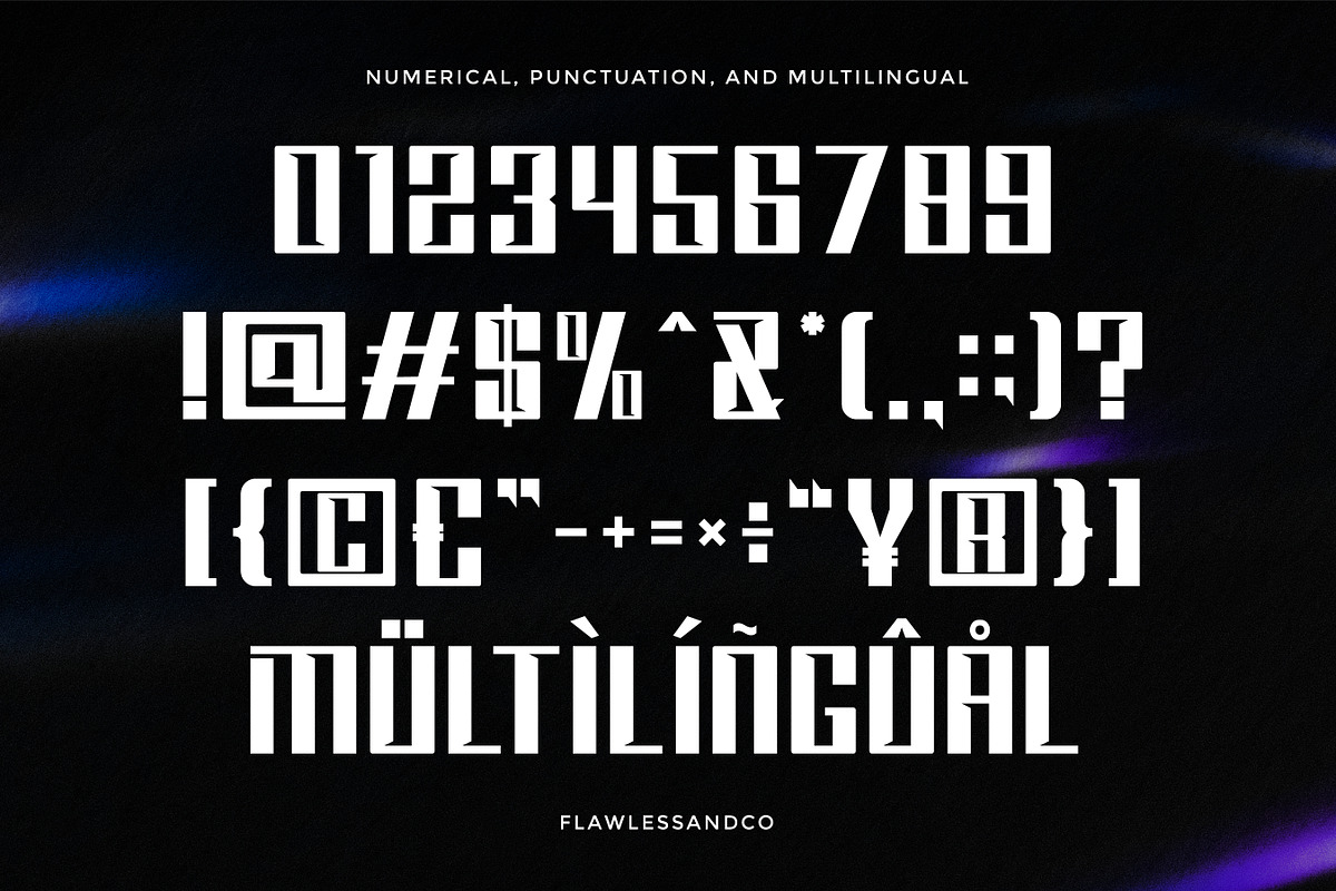 Grothen - Modern Sport Font, a Sans Serif Font by Flawless And Co (Photo 9 of 10)