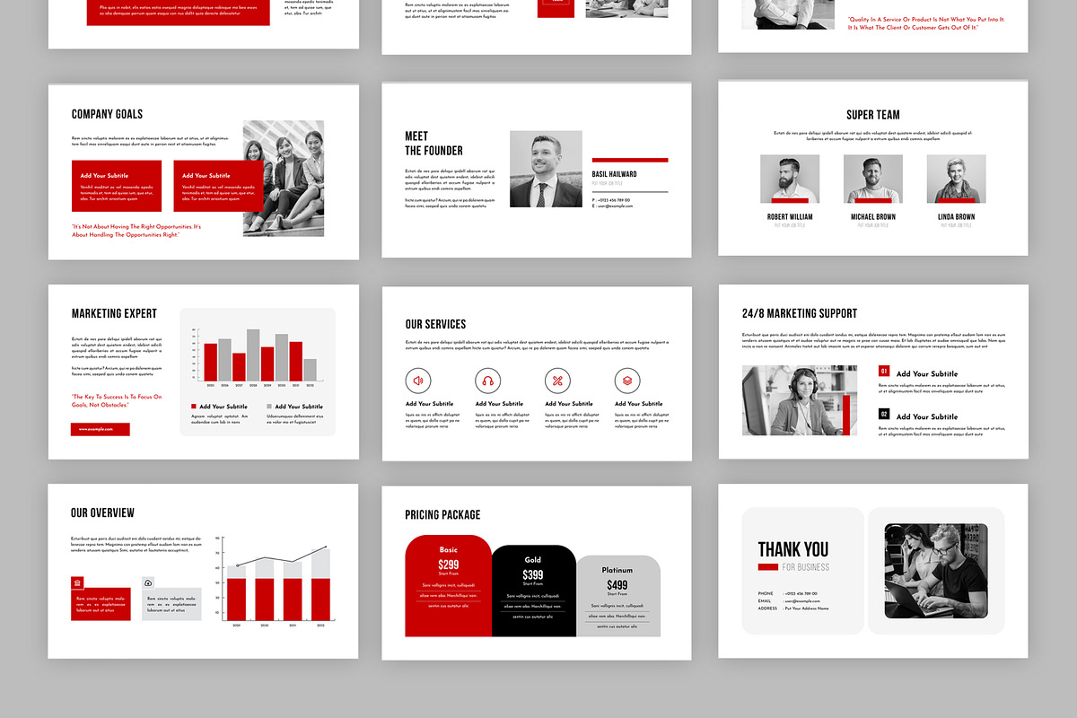 Sales Presentation Layout, a Presentation Template by MightyDesign (Photo 2 of 6)