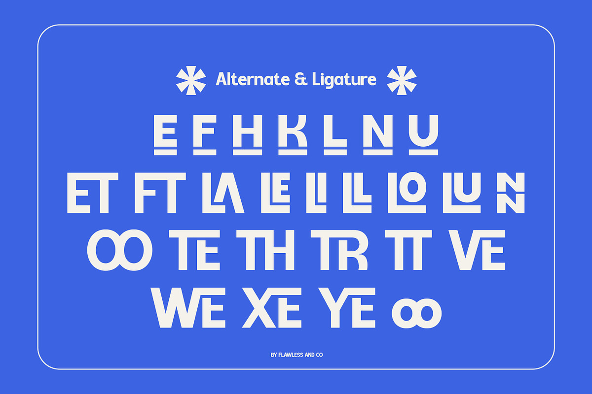 Morvi - Retro Bold Display Font, a Font by Flawless And Co (Photo 9 of 10)