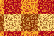 Barbecue Seamless Patterns, a Pattern Graphic by Oleg Tokarev Art (Thumbnail 4 of 5)
