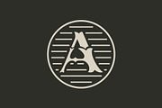 Letter A Vintage Rustic Western Logo, a Branding & Logo Template by Buqancreative (Thumbnail 3 of 3)