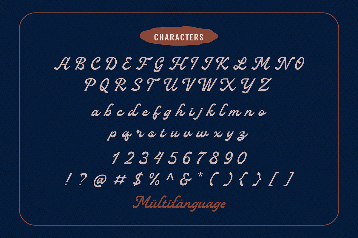 Meritorious Script, a Script Font by Wacaksara Co. (Photo 7 of 8)