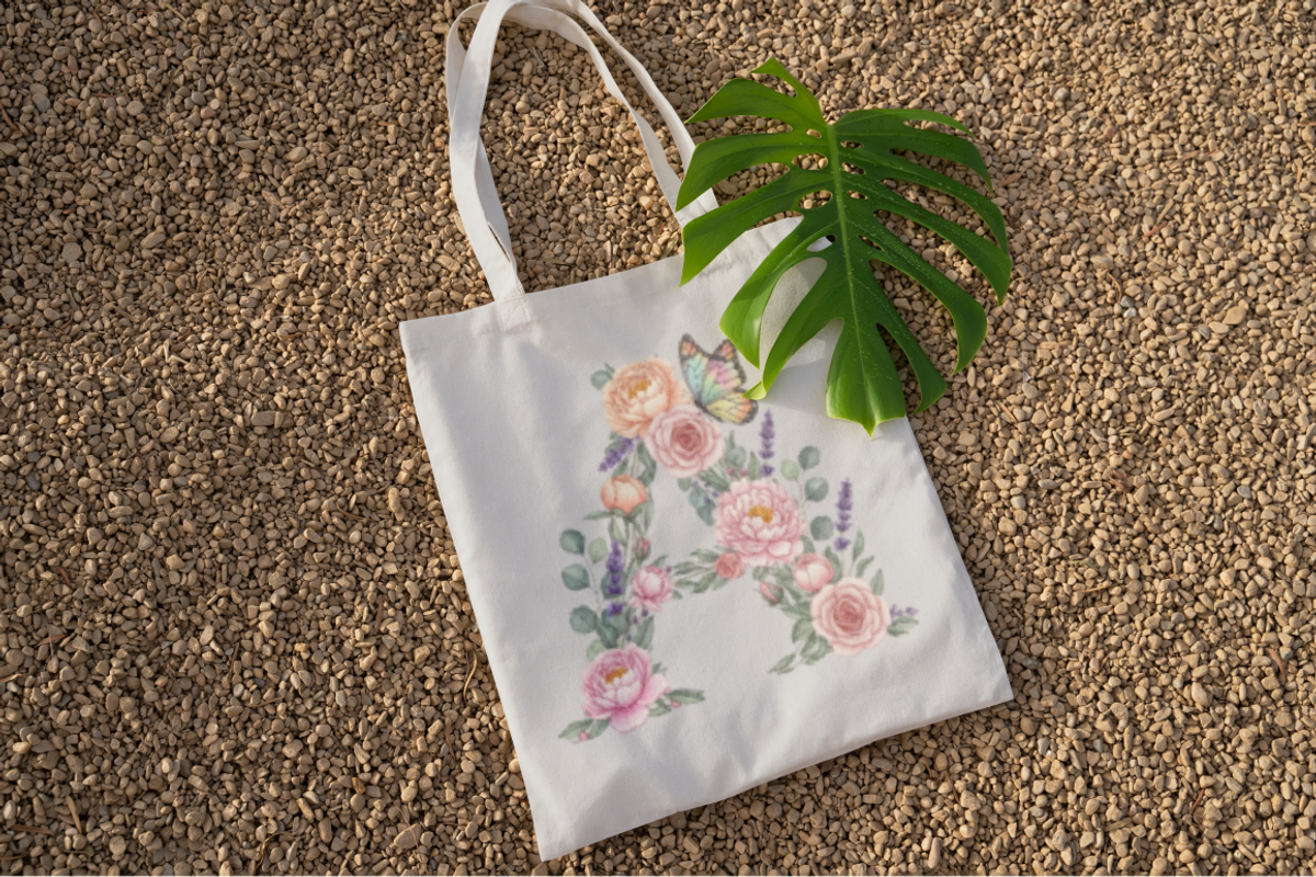 Floral Alphabet PNG, Pastel., an Illustration by KennedyStudio (Photo 4 of 5)