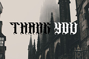 Mayhem, a Blackletter Font by Muntab_Art (Thumbnail 8 of 8)