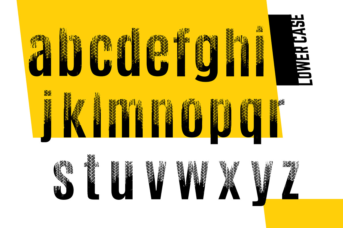 Wheel Tire Alphabet & Lettering Pack, a Transportation Illustration by Annyart Design (Photo 3 of 14)