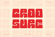Groosure - Groovy & Nature Font, a Sans Serif Font by QR Design Studio (Thumbnail 1 of 6)
