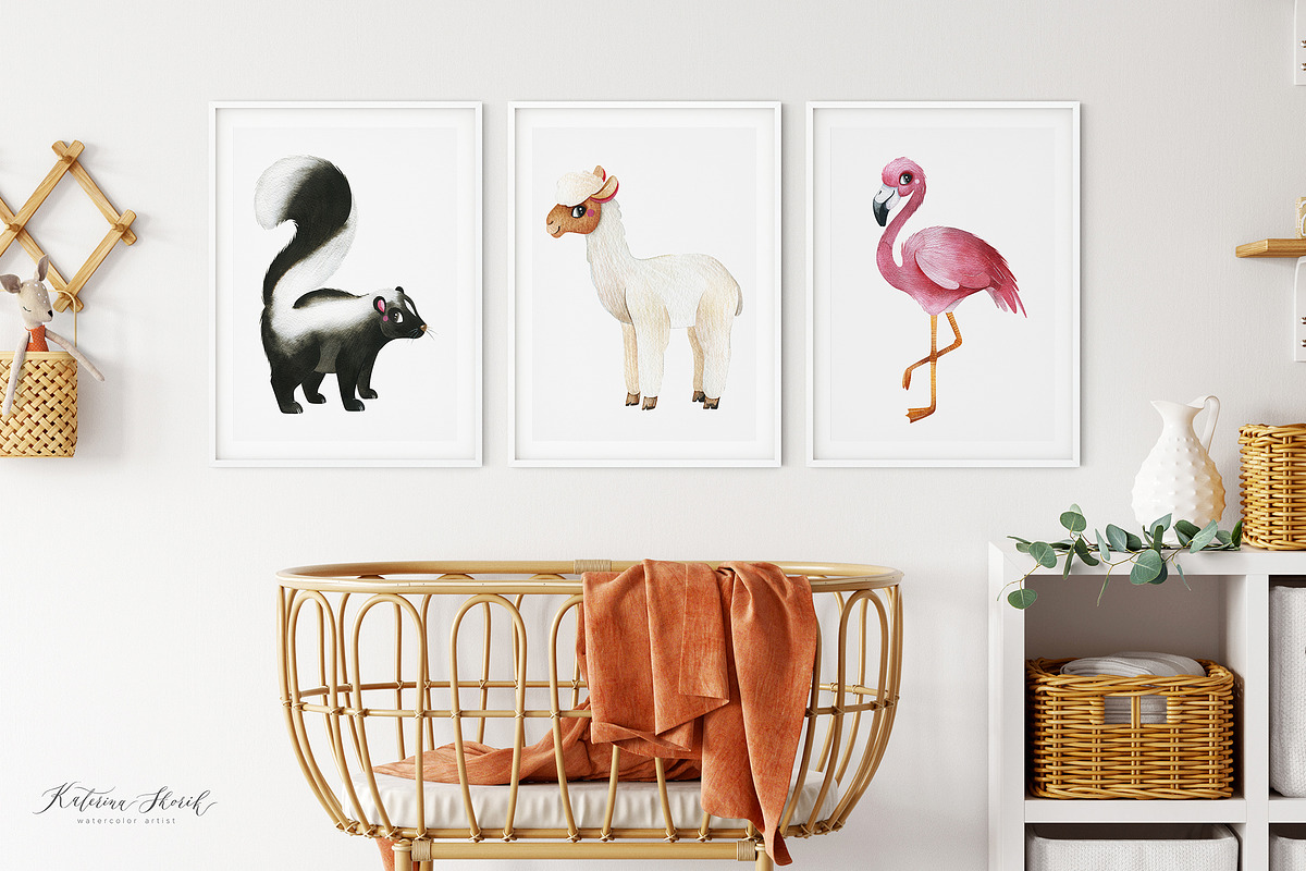 Russian Animal Alphabet. от А до Я, an Object Graphic by Kate_Rina (Photo 4 of 7)